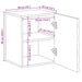 Dulap Suspendat pentru Baie cu depozitare Alb 38 x 33,5 x 48 cm - WALTI WALTI