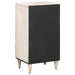 Bufet cu depozitare Alb 40 x 33,5 x 75 cm Lemn de mango solid - WALTI WALTI