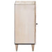 Bufet cu depozitare Alb 40 x 33,5 x 75 cm Lemn de mango solid - WALTI WALTI