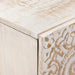 Bufet cu depozitare Alb 60 x 33,5 x 75 cm Lemn de mango solid - WALTI WALTI