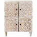Bufet cu depozitare Alb 60 x 33,5 x 75 cm Lemn de mango solid - WALTI WALTI
