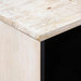 Bufet cu depozitare Alb 80 x 33,5 x 75 cm Lemn de mango solid - WALTI WALTI