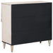 Bufet cu depozitare Alb 80 x 33,5 x 75 cm Lemn de mango solid - WALTI WALTI
