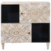 Bufet cu depozitare Alb 80 x 33,5 x 75 cm Lemn de mango solid - WALTI WALTI