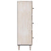 Șifonier Înalt Alb 40 x 33,5 x 110 cm Lemn de mango solid - WALTI WALTI