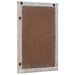 Oglindă pentru baie Alb 50 x 70 x 3 cm Lemn de mango solid - WALTI WALTI