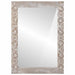 Oglindă pentru baie Alb 50 x 70 x 3 cm Lemn de mango solid - WALTI WALTI