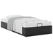 Cadru de pat otoman fără saltea Negru piele artificială - WALTI WALTI