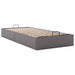 Cadru pat otoman fără saltea gri 100x200 cm piele artificială - WALTI WALTI