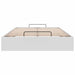 Cadru de pat otoman fără saltea alb 120x200cm piele artificială - WALTI WALTI