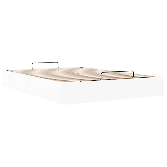 Cadru de pat otoman fără saltea alb 140x200cm piele artificială - WALTI WALTI