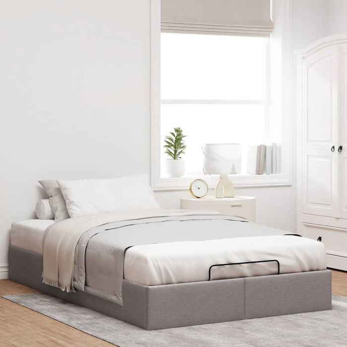 Cadru de pat otoman fără saltea Taup 120x200 cm Material - WALTI WALTI