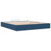 Cadru de pat otoman fără saltea Albastru 180x200 cm țesătură - WALTI WALTI