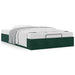Cadru de pat otoman fără saltea Verde închis 120x200 cm catifea - WALTI WALTI