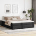 Cadru de pat otoman saltele Negru 180x200cm piele artificială - WALTI WALTI