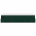 Cadru de pat otoman cu saltea verde închis 80x200cm catifea - WALTI WALTI
