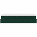 Cadru de pat otoman cu saltea verde închis 90x190cm catifea - WALTI WALTI