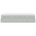Cadru de pat otoman cu saltea Gri deschis 90x200cm catifea - WALTI WALTI