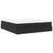 Cadru de pat otoman saltele Negru 200x200cm piele artificială - WALTI WALTI