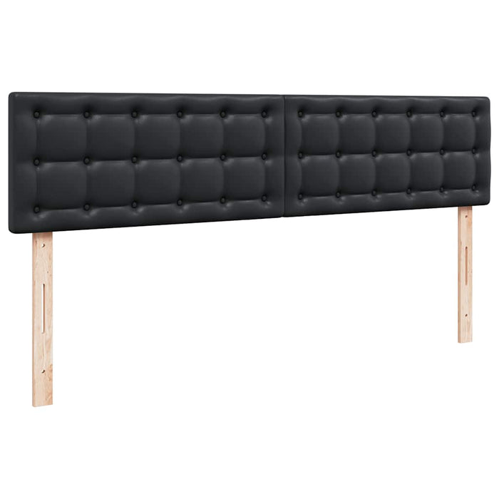 Cadru de pat otoman saltele Negru 200x200cm piele artificială - WALTI WALTI