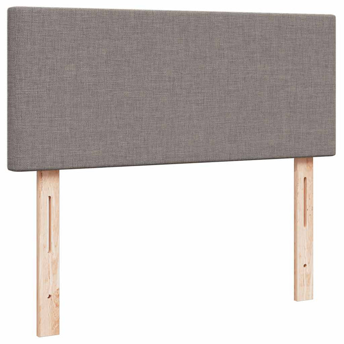 Cadru de pat otoman cu saltea Taupe 120x200cm Material - WALTI WALTI