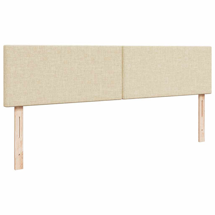 Cadru de pat otoman cu saltea crem 180x200cm stofa - WALTI WALTI