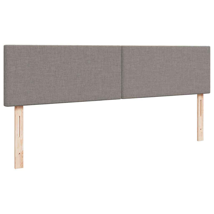 Cadru de pat otoman cu saltea Taupe 200x200 cm Material WALTI