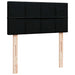 Pat otoman cu saltea negru 100x200 cm stofa - WALTI WALTI