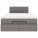 Cadru de pat otoman cu saltea Taupe 120x190 cm Material - WALTI WALTI
