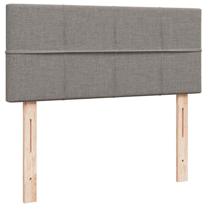 Cadru de pat otoman cu saltea Taupe 120x190 cm Material - WALTI WALTI