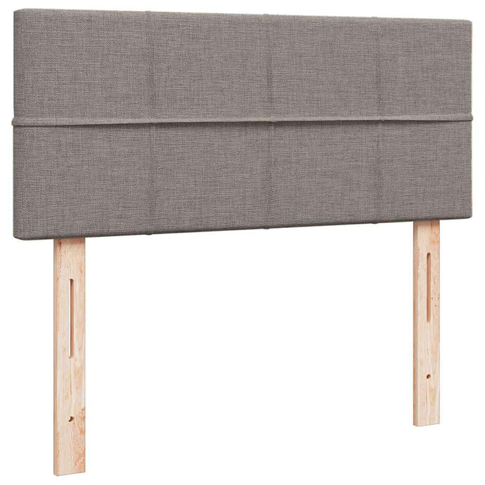 Cadru de pat otoman cu saltea Taupe 120x200cm Material - WALTI WALTI