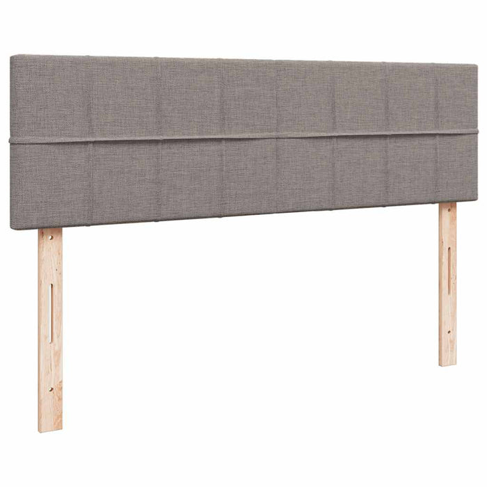 Pat otoman cu saltea Taupe 140x190 cm Stofa - WALTI WALTI