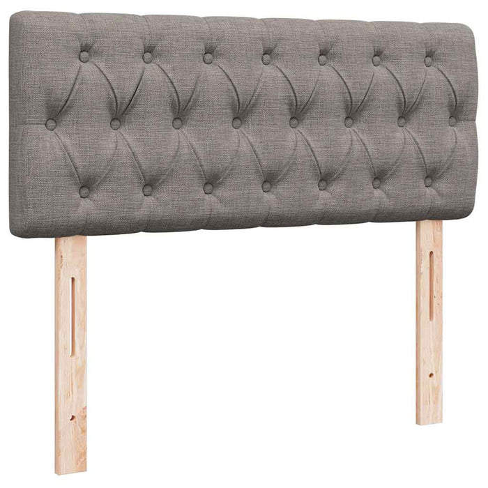 Cadru de pat otoman cu saltea Taupe 120x200cm Material - WALTI WALTI