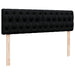 Pat otoman cu saltea negru 140x190 cm stofa - WALTI WALTI