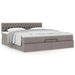 Cadru de pat otoman cu saltea Taupe 180x200cm Material - WALTI WALTI