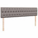 Cadru de pat otoman cu saltea Taupe 180x200cm Material - WALTI WALTI