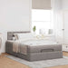 Cadru de pat otoman cu saltea Taupe 120x190 cm Material - WALTI WALTI