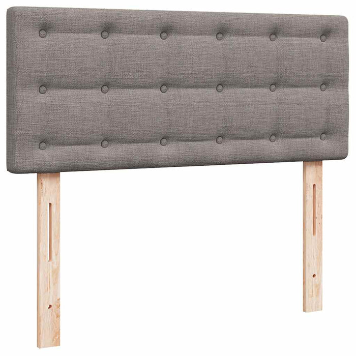 Cadru de pat otoman cu saltea Taupe 120x190 cm Material - WALTI WALTI