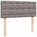 Cadru de pat otoman cu saltea Taupe 120x190 cm Material - WALTI WALTI