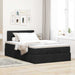 Pat otoman cu saltea negru 120x200 cm stofa - WALTI WALTI