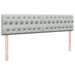 Cadru de pat otoman cu saltea Gri deschis 160x200cm catifea - WALTI WALTI