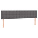 Cadru de pat otoman cu saltele Gri 180x200cm piele artificială - WALTI WALTI