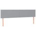 Cadru de pat otoman cu saltele Gri deschis 160x200cm Material - WALTI WALTI