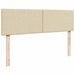 Cadru de pat otoman cu saltele crem 160x200cm stofa - WALTI WALTI