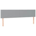 Cadru de pat otoman cu saltele Gri deschis 180x200cm Material - WALTI WALTI