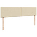 Cadru de pat otoman cu saltele crem 200x200cm stofa - WALTI WALTI