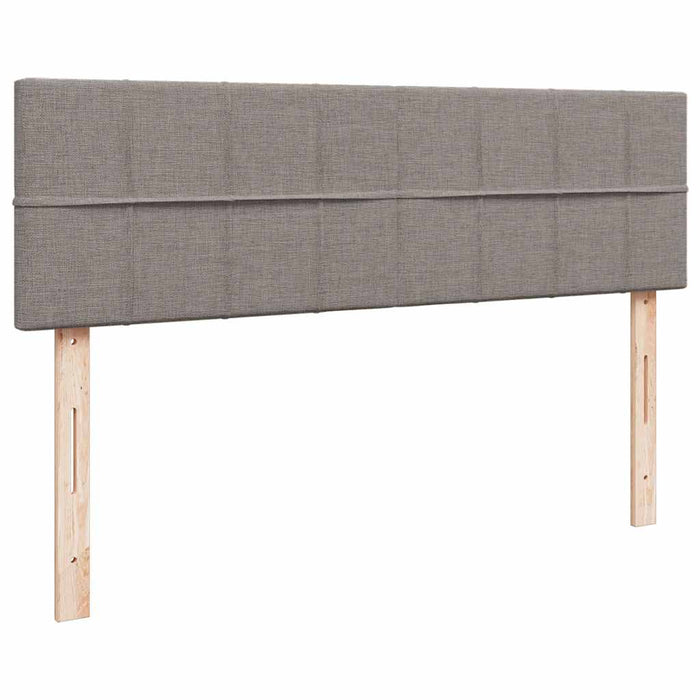 Cadru de pat otoman cu saltele Taupe 160x200cm Material - WALTI WALTI