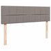Cadru de pat otoman cu saltele Taupe 160x200cm Material - WALTI WALTI