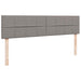 Cadru de pat otoman cu saltele Taupe 180x200cm Material - WALTI WALTI