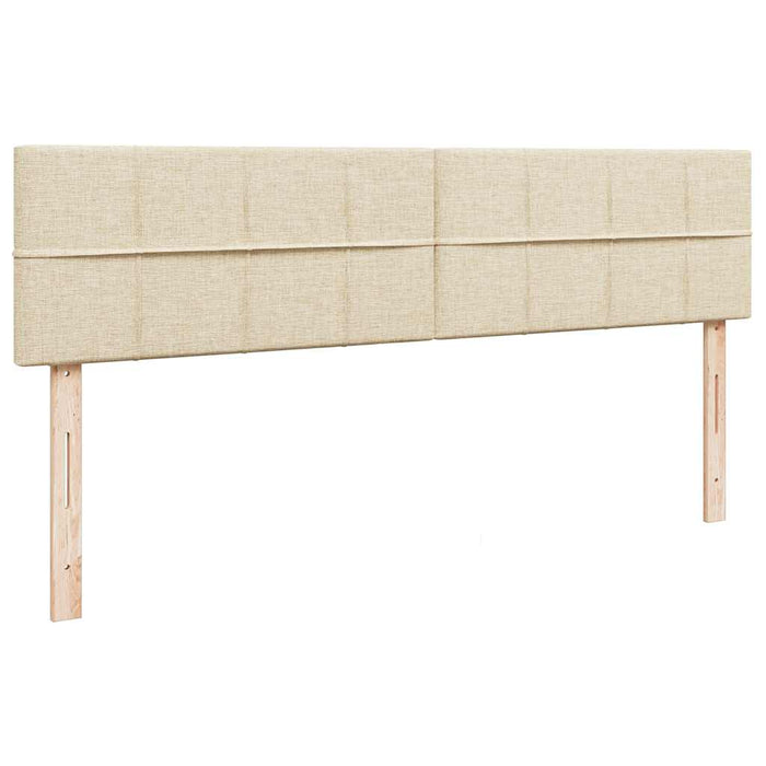 Cadru de pat otoman cu saltele crem 180x200cm stofa - WALTI WALTI